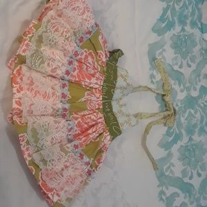 Halter dress with bloomers